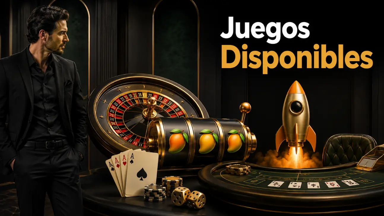Juegos Disponibles en Mangodorado Casino